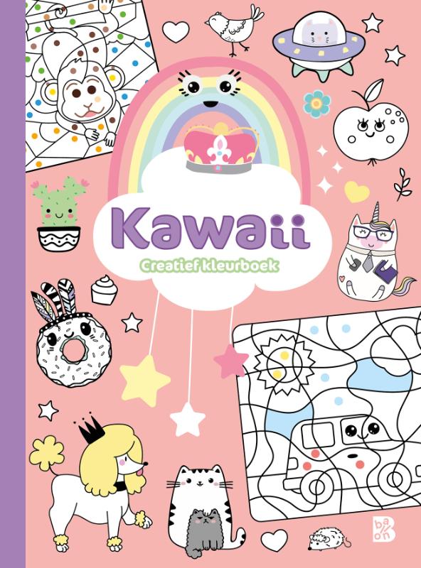 Omslag van Kawaii kleurboek