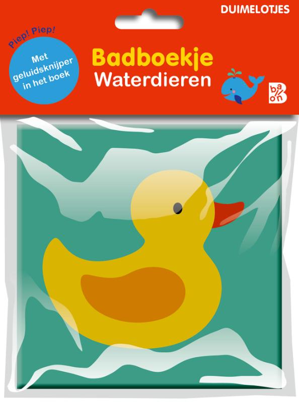 Omslag van Badboekje Waterdieren