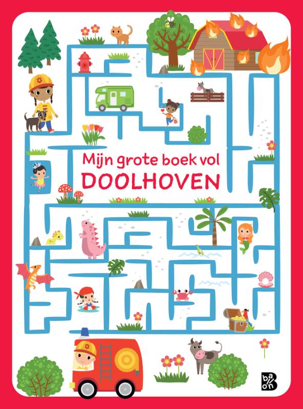Omslag van Mijn grote boek vol doolhoven