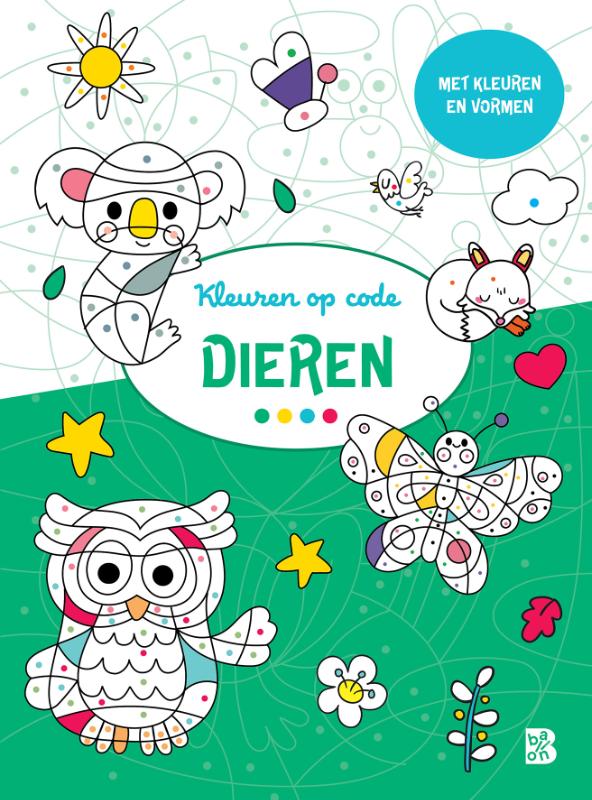 Omslag van Kleuren op code: dieren