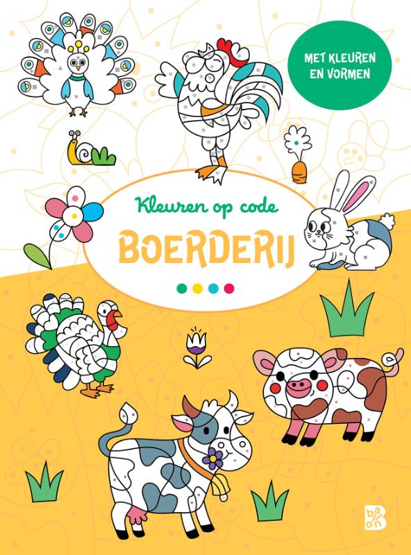 Omslag van Kleuren op code boerderij