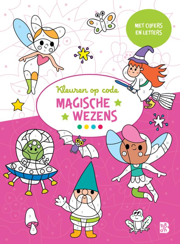 Omslag van Kleuren op code: magische wezens
