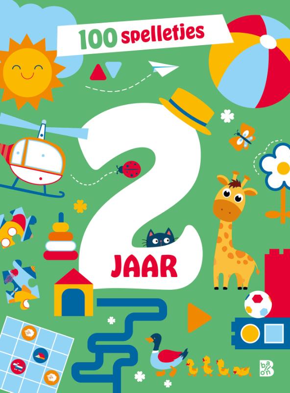 Omslag van 100 spelletjes voor 2-jarigen
