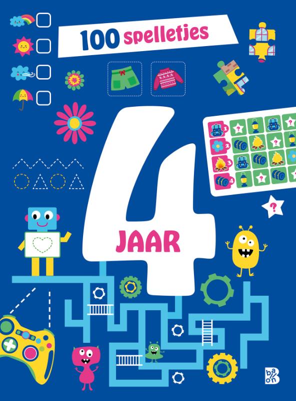 Omslag van 100 spelletjes voor 4-jarigen