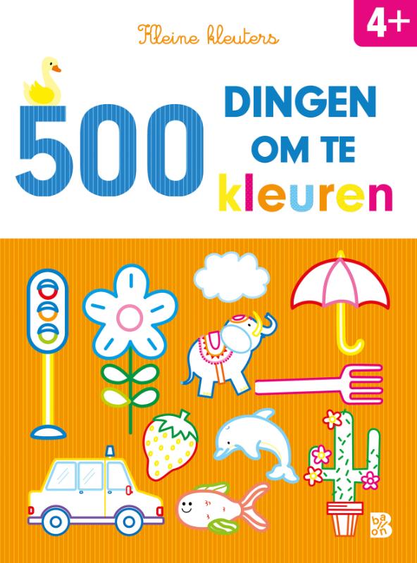 Omslag van 500 dingen om te kleuren