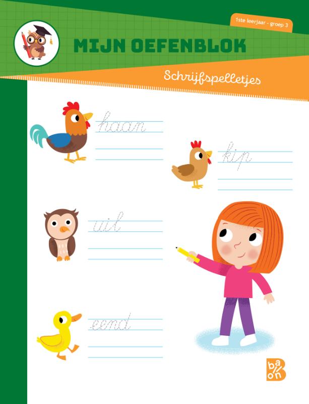 Omslag van 1ste leerjaar-groep 3