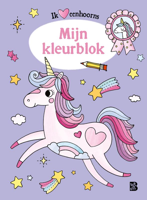 Omslag van Eenhoorns: Mijn kleurblok