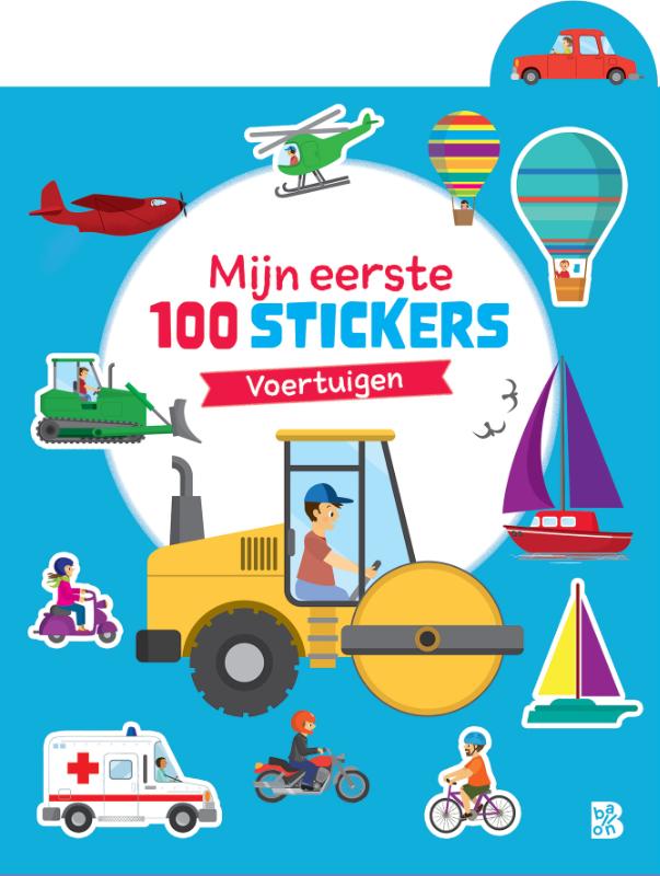 Omslag van Mijn eerste 100 stickers: voertuigen