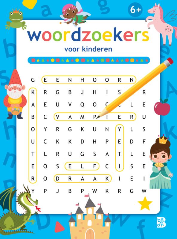 Omslag van Woordzoekers 6+