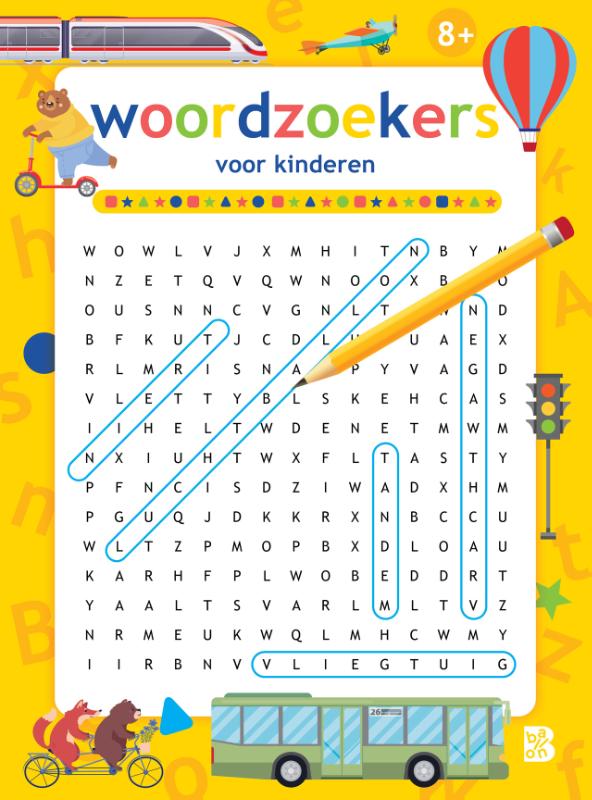 Omslag van Woordzoekers 8+