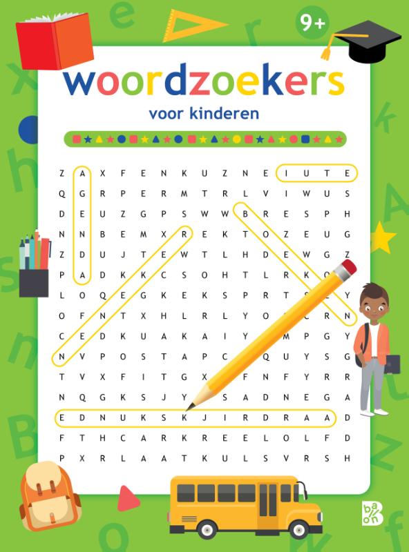 Omslag van Woordzoekers 9+