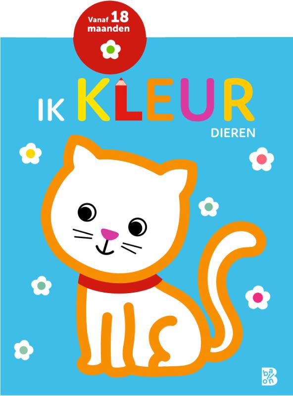 Omslag van Ik kleur: Dieren