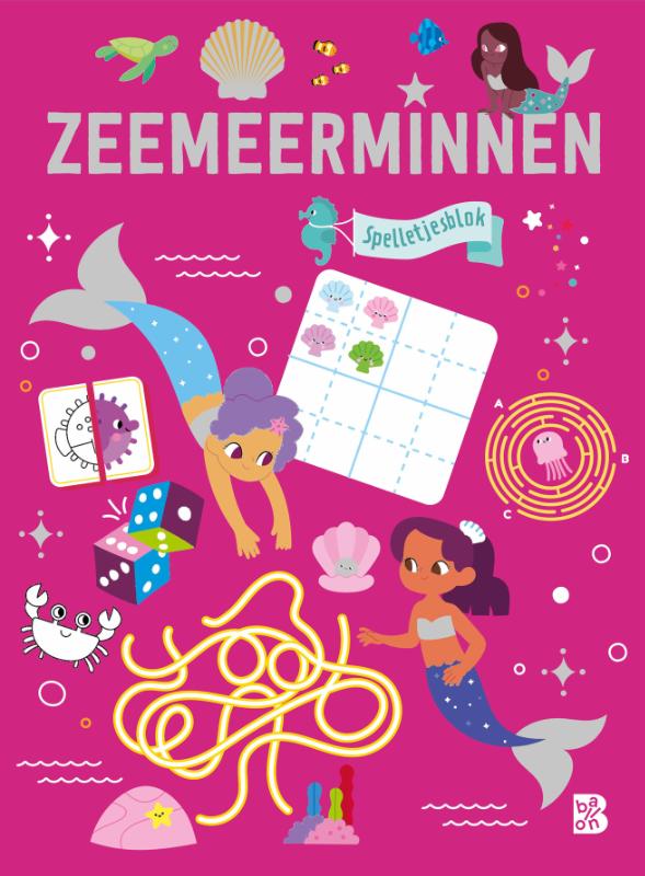 Omslag van Zeemeerminnen: Spelletjesblok
