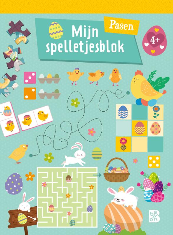 Omslag van Mijn spelletjesblok pasen