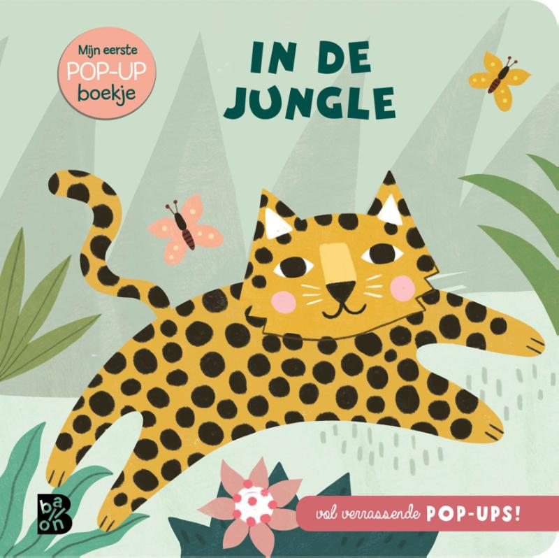 Omslag van Mijn eerste pop-upboekje: In de jungle
