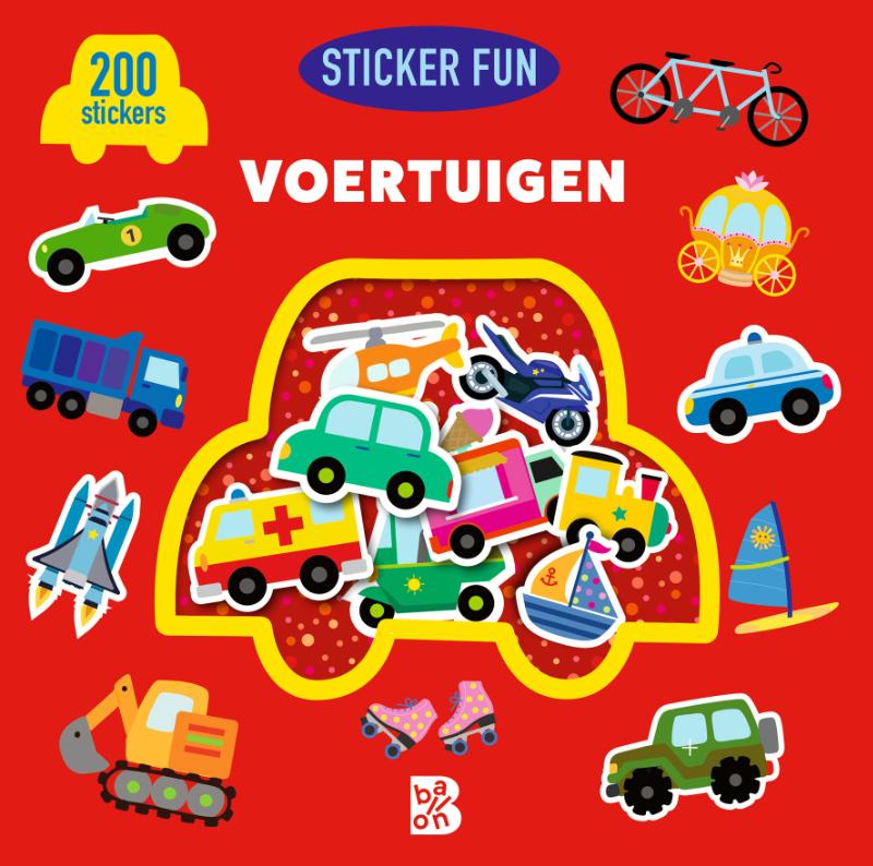 Omslag van Voertuigen 200 stickers