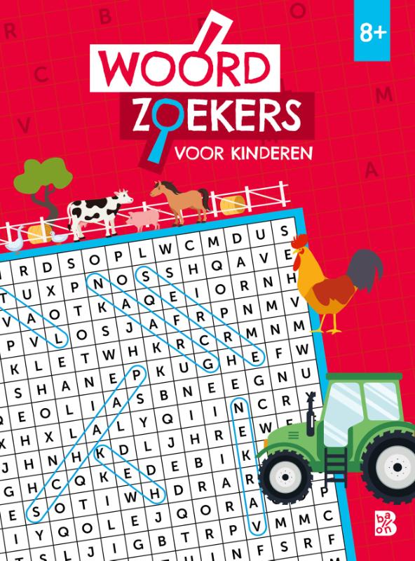 Omslag van Woordzoekers 8+