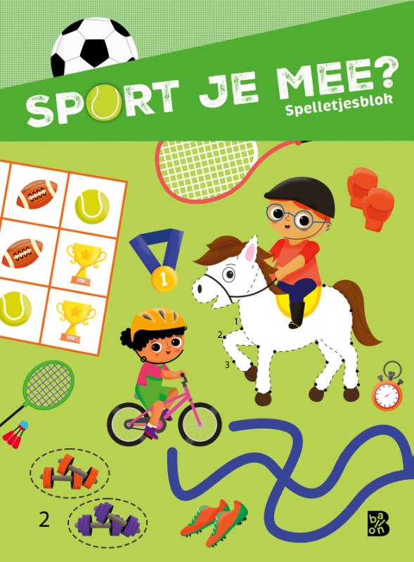 Omslag van Sport je mee? Spelletjesblok