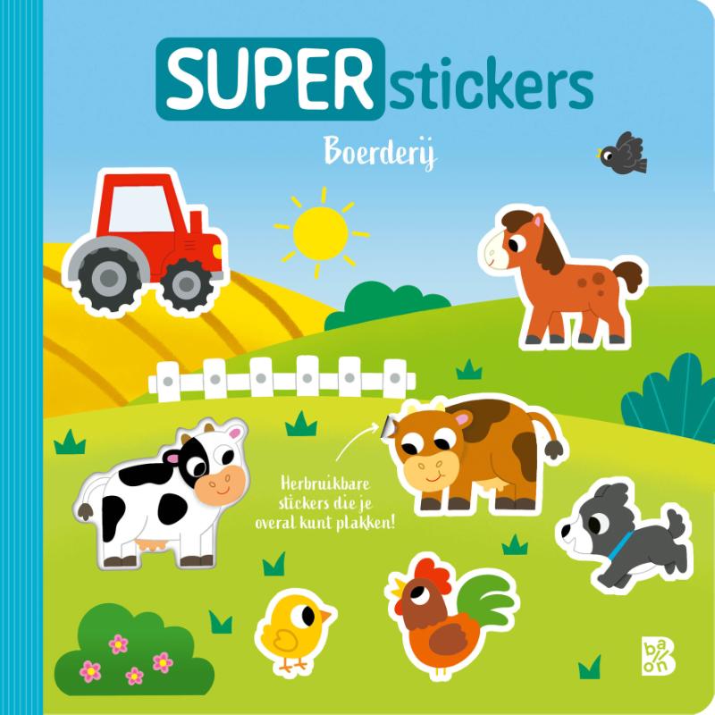 Omslag van Superstickers: Boerderij
