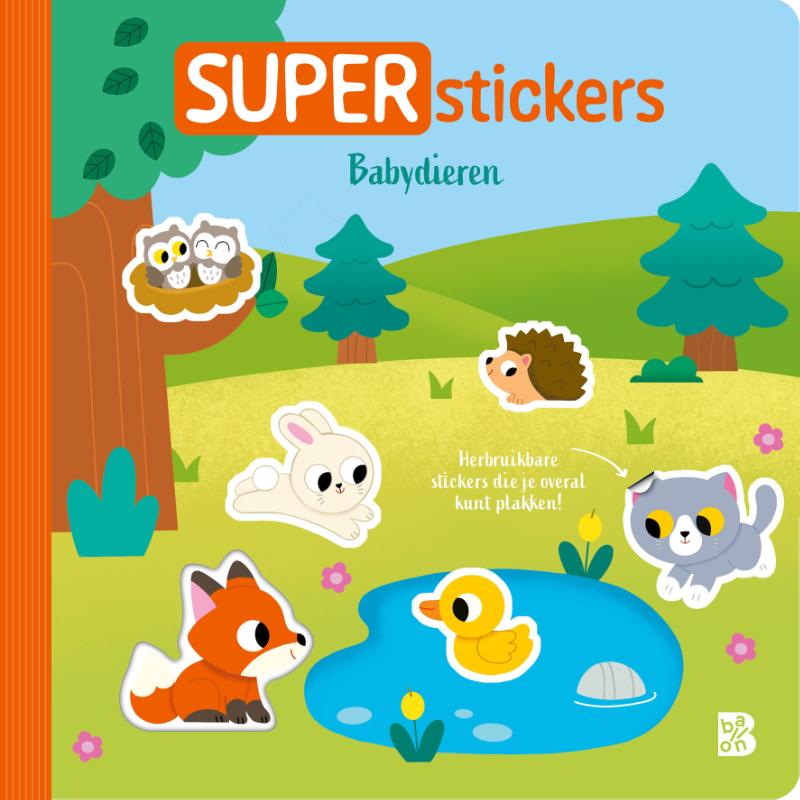 Omslag van Superstickers: Babydieren