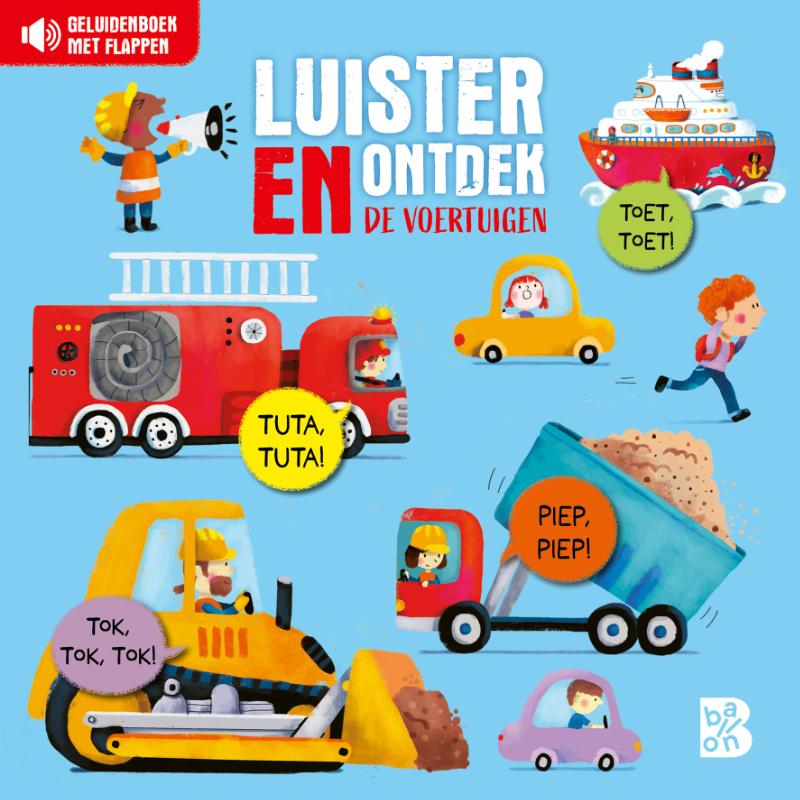Omslag van Luister en ontdek: Voertuigen
