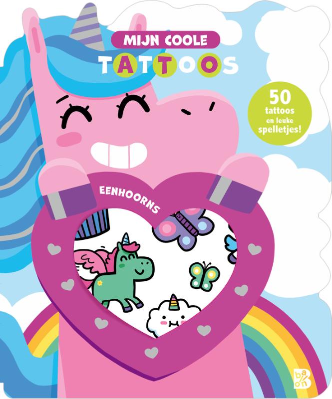 Omslag van Mijn coole tattoos: Eenhoorns