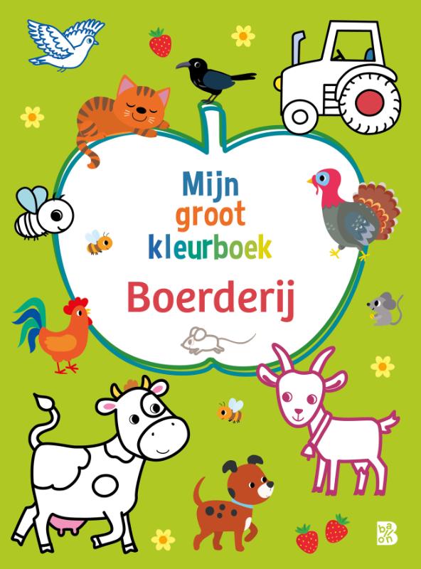 Omslag van Mijn groot kleurboek: Boerderij