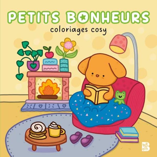 Omslag van Coloriages cosy : Les petits bonheurs