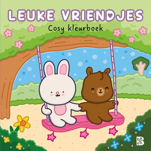Omslag van Cosy kleurboek: Leuke vriendjes