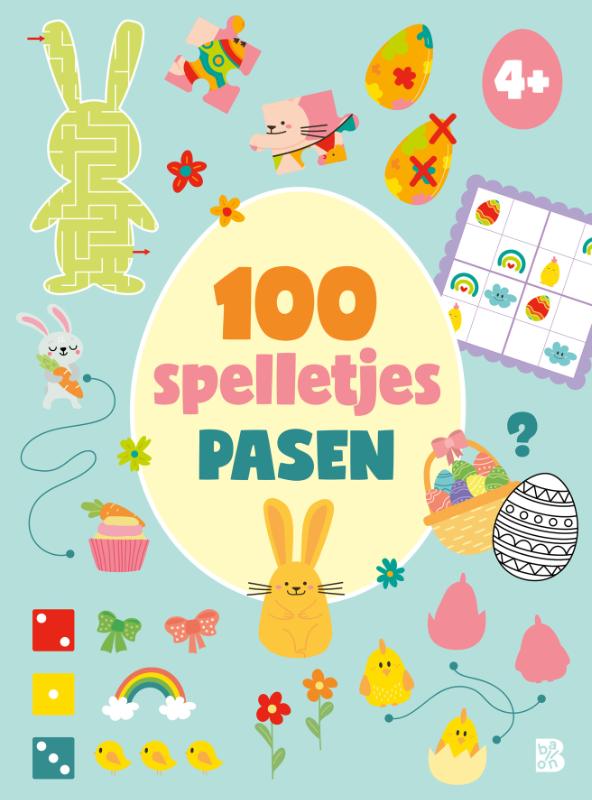 Omslag van 100 spelletjes Pasen