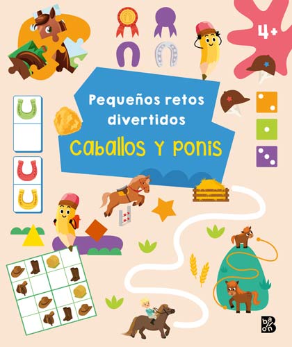 Omslag van Mon cahier de jeux: Chevaux et poneys CAST