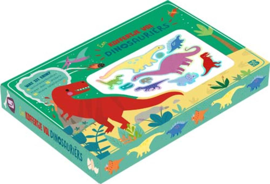 Omslag van Een koffertje vol dinosauriërs