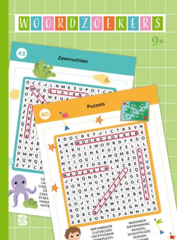 Omslag van Woordzoekers 9+