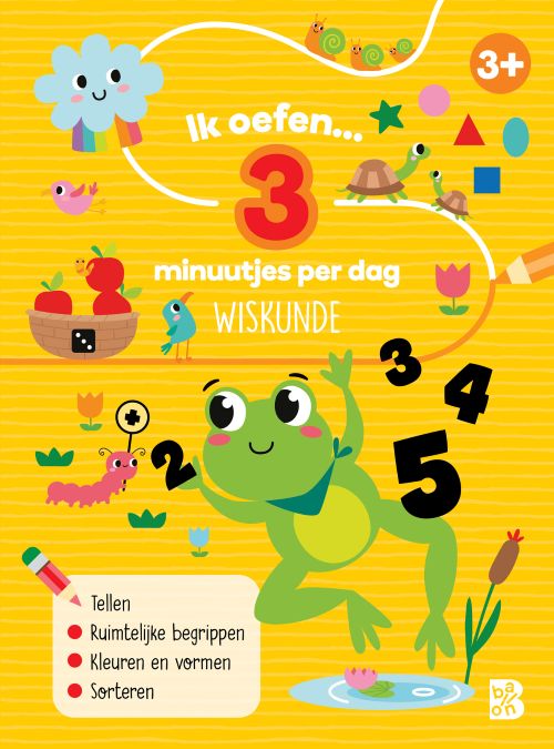 Omslag van Ik oefen... 3 minuutjes per dag: wiskunde