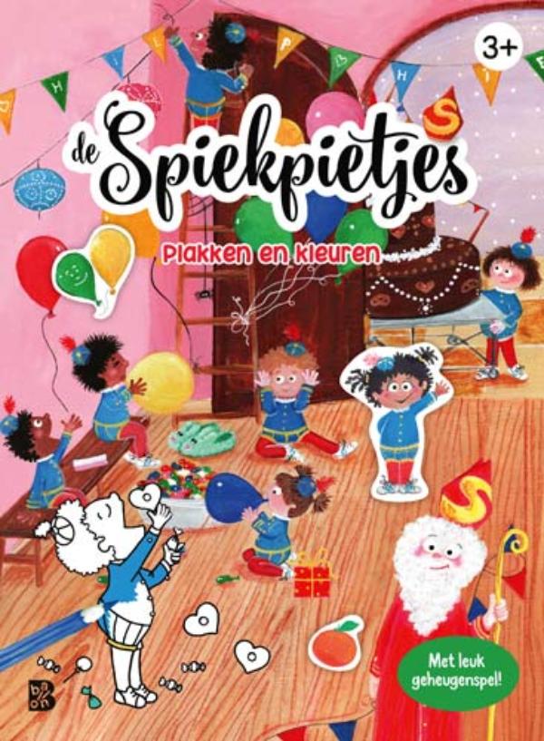 Omslag van De Spiekpietjes: Plakken en kleuren