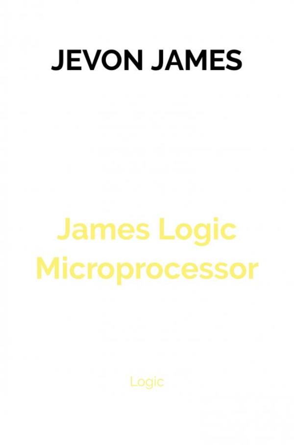 Omslag van James Logic Microprocessor