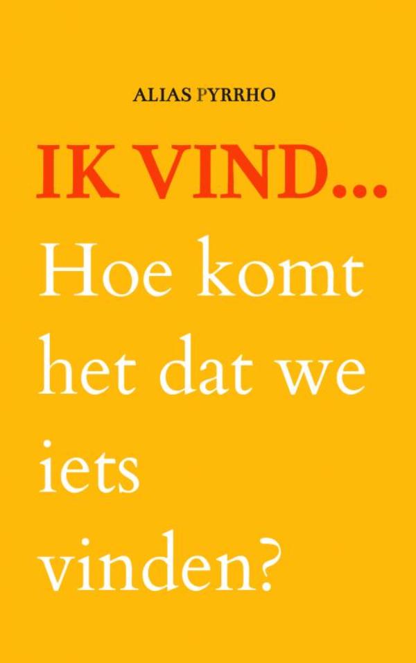 Omslag van Ik vind...