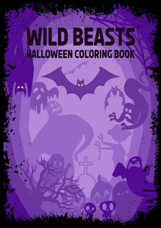 Omslag van The four horseman of Halloween: Wild beasts