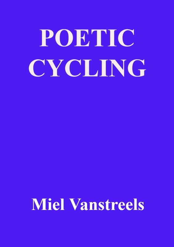 Omslag van Poetic cycling