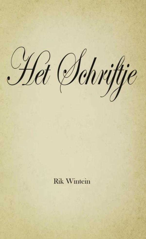 Omslag van Het Schriftje