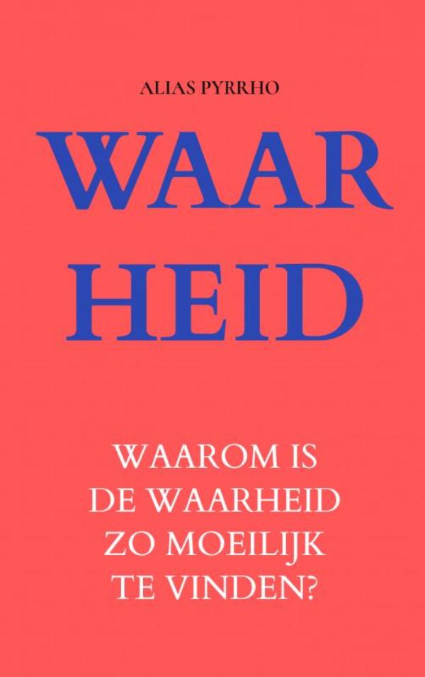 Omslag van WAARHEID