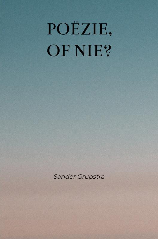 Omslag van Poëzie, of nie?