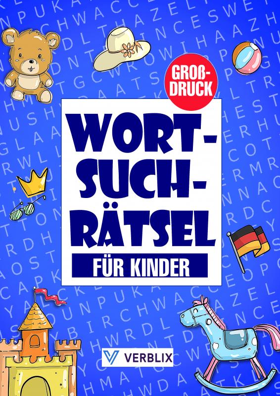 Omslag van Wortsuchrätsel für Kinder