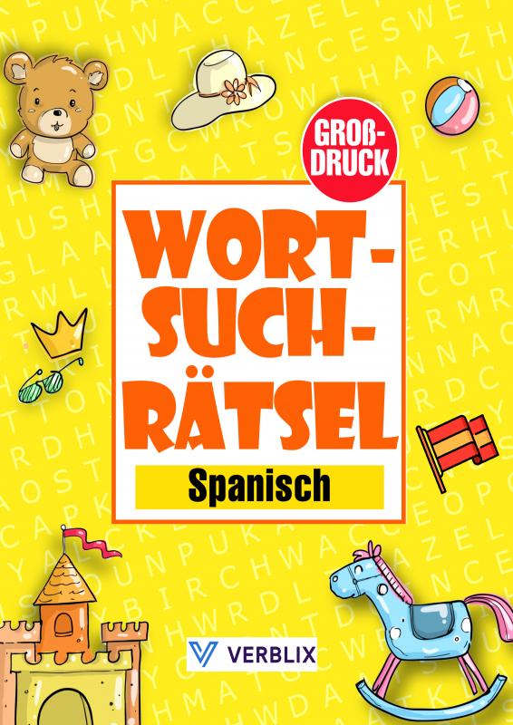 Omslag van Wortsuchrätsel Spanisch