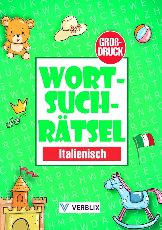 Omslag van Wortsuchrätsel Italienisch