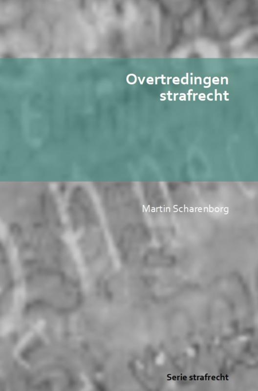 Omslag van Overtredingen strafrecht