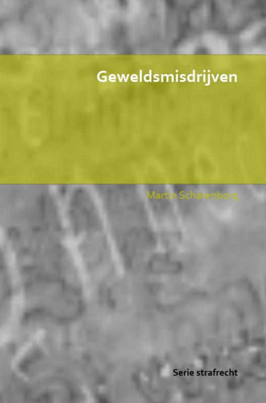 Omslag van Geweldsmisdrijven