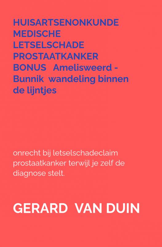 Omslag van huisartsenonkunde - medische letselschade prostaatkanker