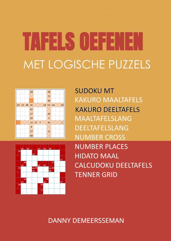 Omslag van Tafels oefenen met logische puzzels