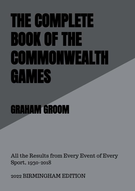 Omslag van THE COMPLETE BOOK OF THE COMMONWEALTH GAMES